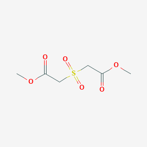 Methyl 2-(2-methoxy-2-oxoethyl)sulfonylacetate