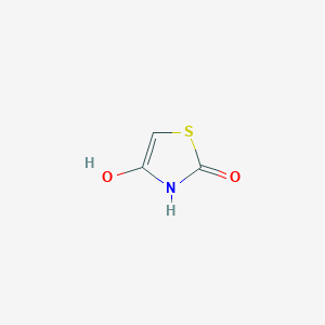 molecular formula C3H3NO2S B183402 2,4-Dihydroxythiazole CAS No. 625-85-4