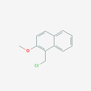 molecular formula C12H11ClO B183404 1-(Chloromethyl)-2-methoxynaphthalene CAS No. 67367-39-9