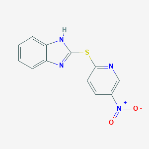2-(5-nitropyridin-2-yl)sulfanyl-1H-benzimidazole