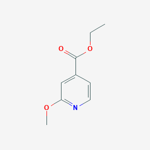 molecular formula C9H11NO3 B183422 Ethyl 2-methoxyisonicotinate CAS No. 105596-61-0