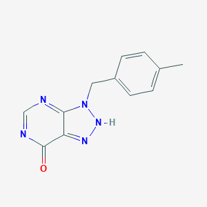 molecular formula C12H11N5O B183433 3-(4-methylbenzyl)-3H-[1,2,3]triazolo[4,5-d]pyrimidin-7-ol CAS No. 258356-16-0