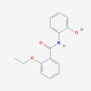 molecular formula C15H15NO3 B183435 2-ethoxy-N-(2-hydroxyphenyl)benzamide CAS No. 701254-40-2