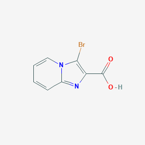 molecular formula C8H5BrN2O2 B183439 3-Bromoimidazo[1,2-a]pyridine-2-carboxylic acid CAS No. 354548-73-5