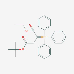 B183440 Butanedioic acid, 2-(triphenylphosphoranylidene)-, 4-(1,1-dimethylethyl) 1-ethyl ester CAS No. 157188-20-0