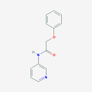 molecular formula C13H12N2O2 B183454 2-phenoxy-N-(pyridin-3-yl)acetamide CAS No. 25288-46-4