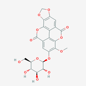 molecular formula C22H18O13 B183465 Nyssoside 