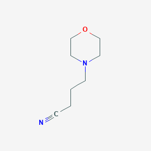 molecular formula C8H14N2O B183466 4-Morpholinebutanenitrile CAS No. 5807-11-4