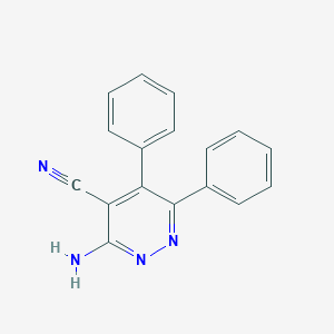 3-Amino-5,6-diphenylpyridazine-4-carbonitrile