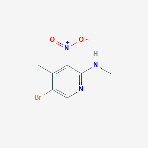 5-Bromo-N,4-dimethyl-3-nitropyridin-2-amine
