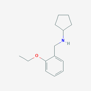 N-[(2-ethoxyphenyl)methyl]cyclopentanamine