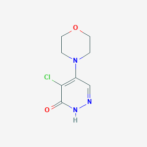 4-Chloro-5-morpholin-4-ylpyridazin-3(2H)-one