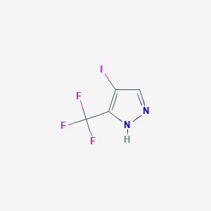 4-iodo-3-(trifluoromethyl)-1H-pyrazole