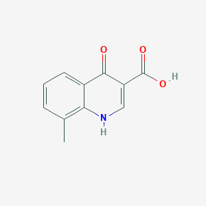 4-Hydroxy-8-methylquinoline-3-carboxylic acid
