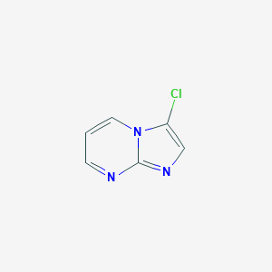 molecular formula C6H4ClN3 B183488 3-Chloroimidazo[1,2-a]pyrimidine CAS No. 143696-95-1