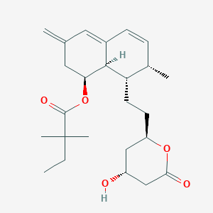 molecular formula C25H36O5 B018349 6-Exomethylenesimvastatin CAS No. 121624-18-8