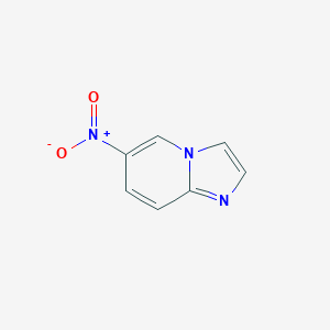 molecular formula C7H5N3O2 B183503 6-Nitroimidazo[1,2-a]pyridine CAS No. 25045-82-3