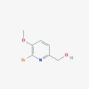 molecular formula C7H8BrNO2 B183504 (6-Bromo-5-methoxypyridin-2-yl)methanol CAS No. 905562-91-6