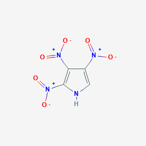 2,3,4-trinitro-1H-pyrrole