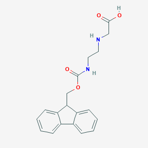 2-((2-((((9H-Fluoren-9-yl)methoxy)carbonyl)amino)ethyl)amino)acetic acid