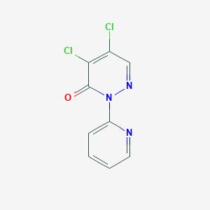 4,5-Dichloro-2-(pyridin-2-YL)pyridazin-3(2H)-one