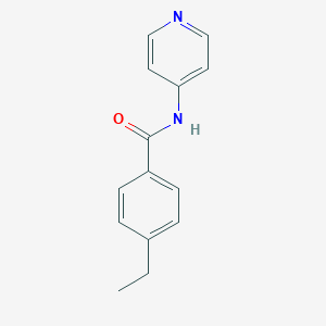 B183542 4-ethyl-N-pyridin-4-ylbenzamide CAS No. 777872-25-0