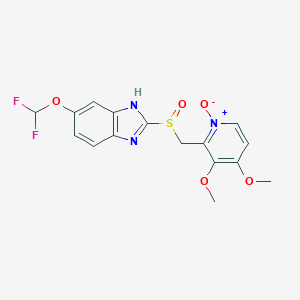 molecular formula C16H15F2N3O5S B018355 Pantoprazole N-Oxide CAS No. 953787-60-5