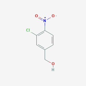 molecular formula C7H6ClNO3 B183550 (3-氯-4-硝基苯基)甲醇 CAS No. 113372-68-2