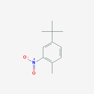 molecular formula C11H15NO2 B183555 4-Tert-butyl-1-methyl-2-nitrobenzene CAS No. 62559-08-4