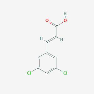 molecular formula C9H6Cl2O2 B183558 3-(3,5-Dichlorophenyl)acrylic acid CAS No. 90418-21-6
