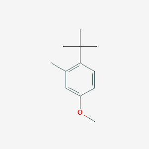 molecular formula C12H18O B183560 4-tert-Butyl-3-methylanisole CAS No. 31268-79-8