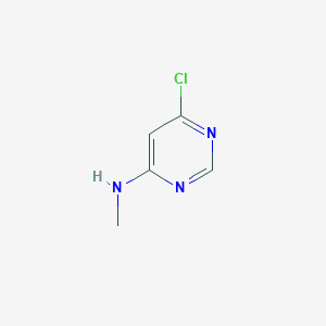 molecular formula C5H6ClN3 B183561 6-Chloro-N-methylpyrimidin-4-amine CAS No. 65766-32-7