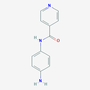 molecular formula C12H11N3O B183565 N-(4-Amino-phenyl)-isonicotinamide CAS No. 13116-08-0