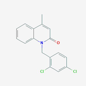 1-(2,4-dichlorobenzyl)-4-methyl-2(1H)-quinolinone