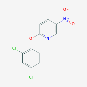 2-(2,4-Dichlorophenoxy)-5-nitropyridine