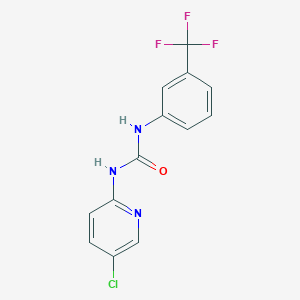 1-(5-Chloropyridin-2-yl)-3-[3-(trifluoromethyl)phenyl]urea