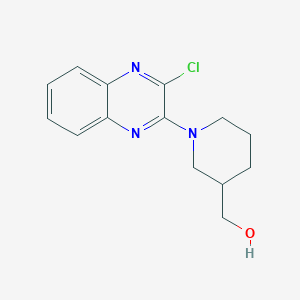 [1-(3-Chloro-quinoxalin-2-yl)-piperidin-3-yl]-methanol