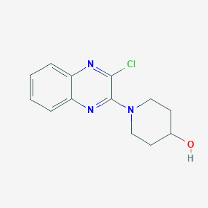 1-(3-Chloroquinoxalin-2-yl)piperidin-4-ol