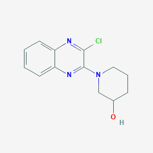 1-(3-Chloroquinoxalin-2-yl)piperidin-3-ol