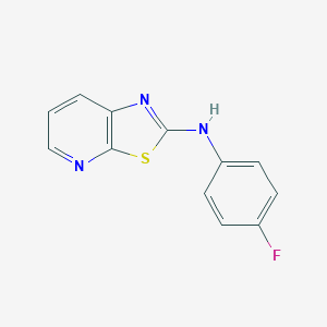 N-(4-fluorophenyl)[1,3]thiazolo[5,4-b]pyridin-2-amine