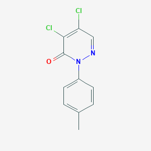 4,5-Dichloro-2-(4-methylphenyl)-2,3-dihydropyridazin-3-one