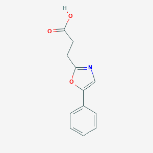 3-(5-Phenyl-1,3-oxazol-2-yl)propanoic acid