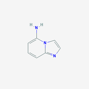 molecular formula C7H7N3 B183615 Imidazo[1,2-a]pyridin-5-amine CAS No. 66358-23-4
