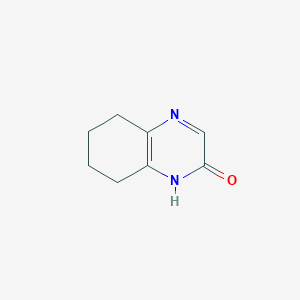 molecular formula C8H10N2O B183629 5,6,7,8-Tetrahydroquinoxalin-2-ol CAS No. 27579-58-4