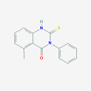 5-Methyl-3-phenyl-2-thioxo-2,3-dihydroquinazolin-4(1H)-one