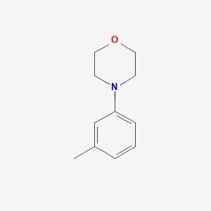 molecular formula C11H15NO B183633 4-m-Tolylmorpholine CAS No. 7025-91-4