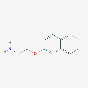 molecular formula C12H13NO B183635 2-(2-Naphthyloxy)ethanamine CAS No. 23314-24-1