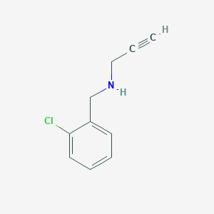 N-[(2-chlorophenyl)methyl]prop-2-yn-1-amine
