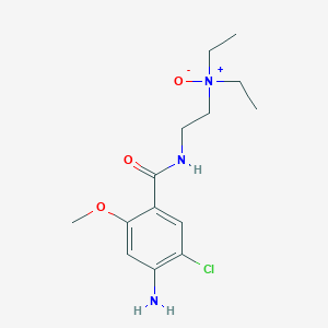 molecular formula C14H22ClN3O3 B183640 甲氧氯普胺 N-氧化物 CAS No. 171367-22-9