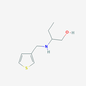 molecular formula C9H15NOS B183642 2-[(3-Thienylmethyl)amino]-1-butanol CAS No. 892592-63-1
